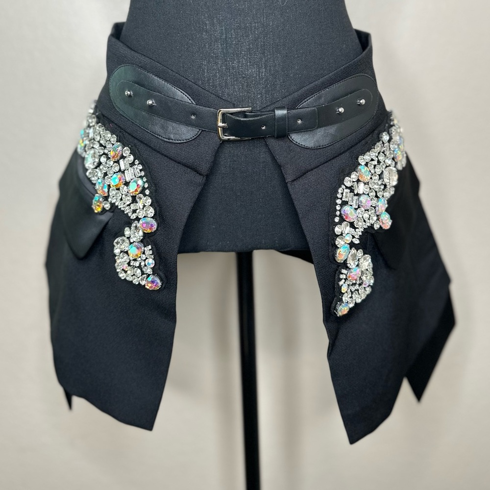 Women's Luxury Embellished Layer Skirt